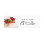 Happy Holidays Address Label Stickers