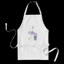 Happy Holidays Apron Lilac aprons