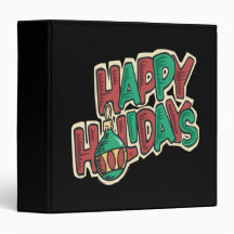 Happy Holidays Binders