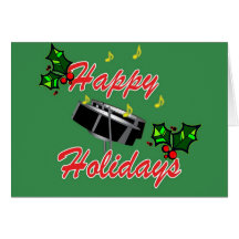 Happy Holidays Christmas card