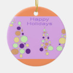 Happy Holidays Christmas Ornament