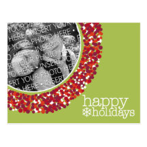 Happy Holidays - Christmas Photo Post Cards