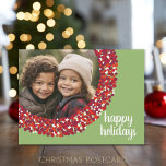 Happy Holidays - Christmas Photo postcards