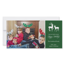 Happy Holidays Christmas Reindeer (Evergreen)