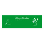 Happy Holidays - Customized business cards