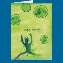 Happy Holidays "Dance of Joy" Greeting Card cards