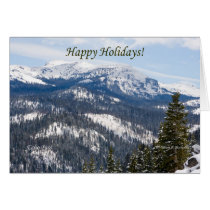 Happy Holidays, Echo Pass, Lake Tahoe California cards