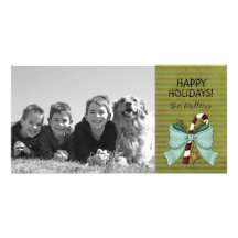 Happy Holidays Family Photo Cards