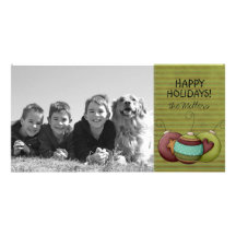 Happy Holidays Family Photo Cards