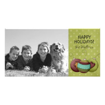 Happy Holidays Family Photo Cards