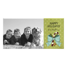Happy Holidays Family Photo Cards