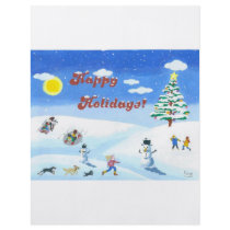 HAPPY HOLIDAYS FLYER DESIGN