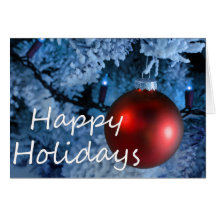 Happy Holidays Greeting Card