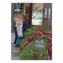 , Happy Holidays - Greeting Card