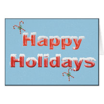 Happy Holidays Greeting Card