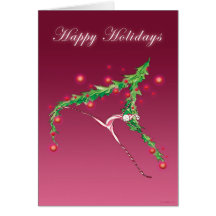 Happy Holidays Hälsningskort
