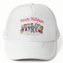 Happy Holidays Hat