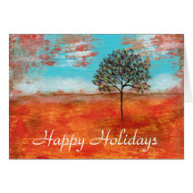Happy Holidays I Will Revere From Original Art Card