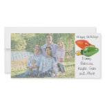 Happy Holidays Italian Lights Photo Card