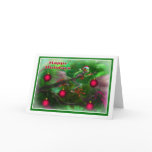 Happy Holidays Jungle style 001 Card
