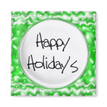 Happy Holiday's magnets