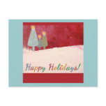 Happy Holidays On Illustration