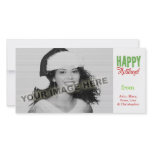 Happy Holidays Customized Photo Card