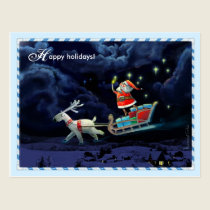 Happy holidays postcards