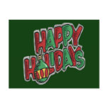 Happy Holidays - Postcard