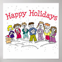 Happy Holidays Posters