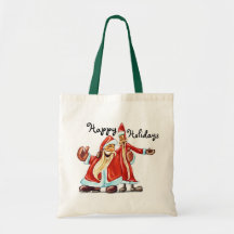 Happy Holidays Shopping bag