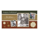 Happy Holidays Snowflake Sweet 3-Photo :: 07 Photo Card