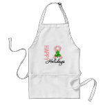Happy Holidays Uterine Cancer Awareness aprons
