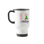 Happy Holidays Uterine Cancer Awareness mugs
