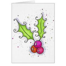 Happy Holly-Days! Card