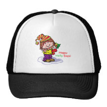 Happy Holly Days Hats