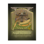 Happy Hooker Pub Sign postcards