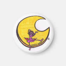 Happy Hoopin' Magnet