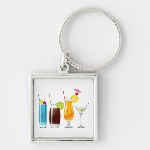 Happy Hour Key Chains