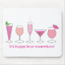 happy hour mouse pad