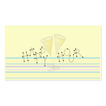 Happy Hour Profile Card Business Card