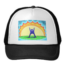 Happy HumanLight.jpg Trucker Hat