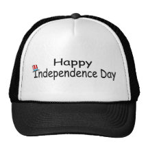 Happy Independence Day Mesh Hats