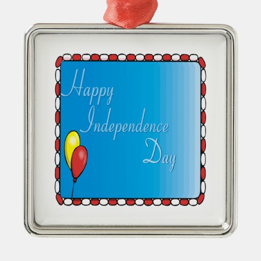 Happy Independence Day Ornament
