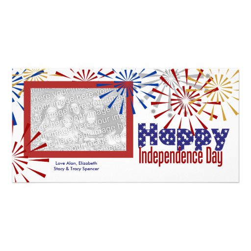 Happy Independence Day Photo Cards