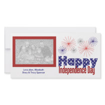 Happy Independence Day Photo Cards