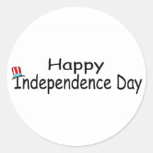 Happy Independence Day Sticker