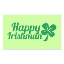 Happy Irishman! Stickers