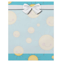 happy kawaii sunny suns pattern flyers