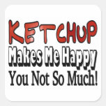 Happy Ketchup Sticker